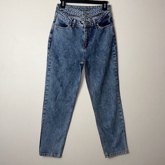 Trendyol Double Waisted Straight Leg Women's Jeans Waist Size 28 - Picture 1 of 10